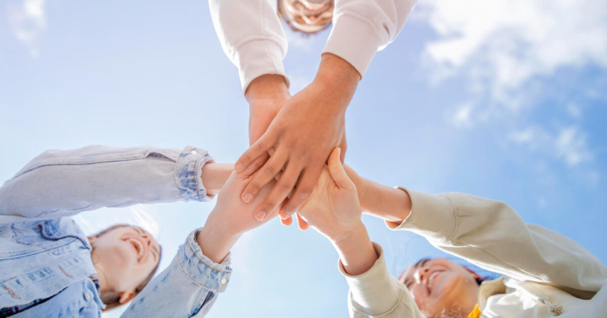 team building banner